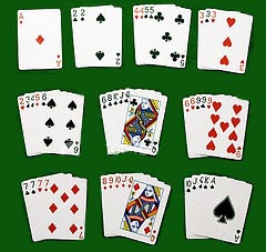 Main de l'omaha poker