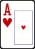 Carte As de cœur
