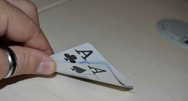 Listing des main au poker