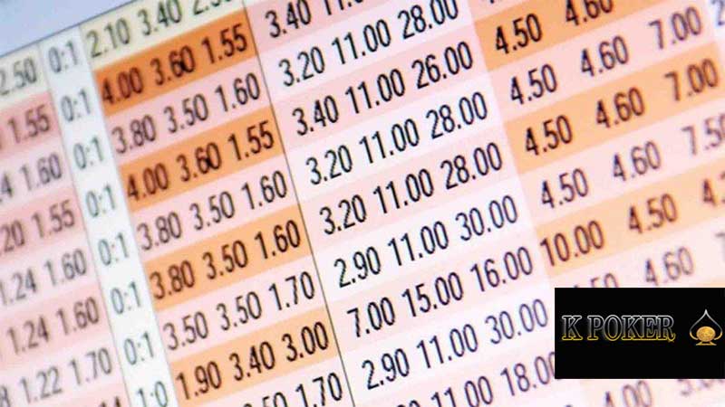 Calcul de cotes au poker