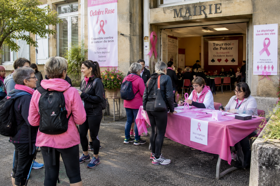 À Nonancourt, Octobre Rose rassemble autour d'une marche solidaire et d'un tournoi de poker