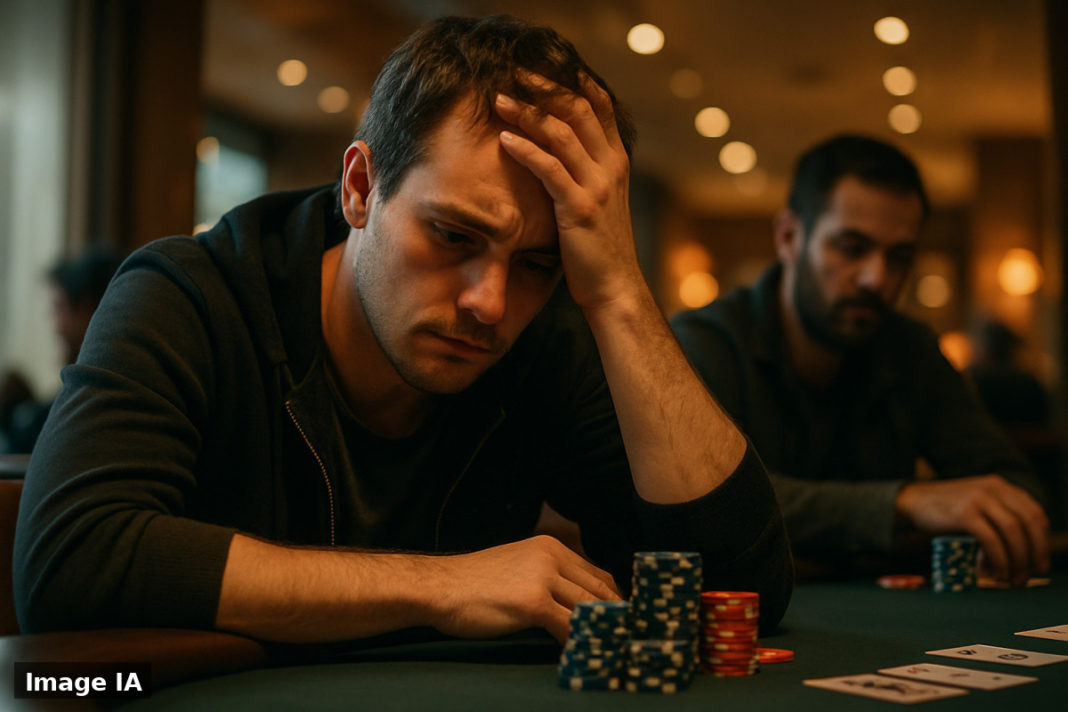 Les logos des cinq applications de poker dominantes affichés sur un écran numérique moderne.