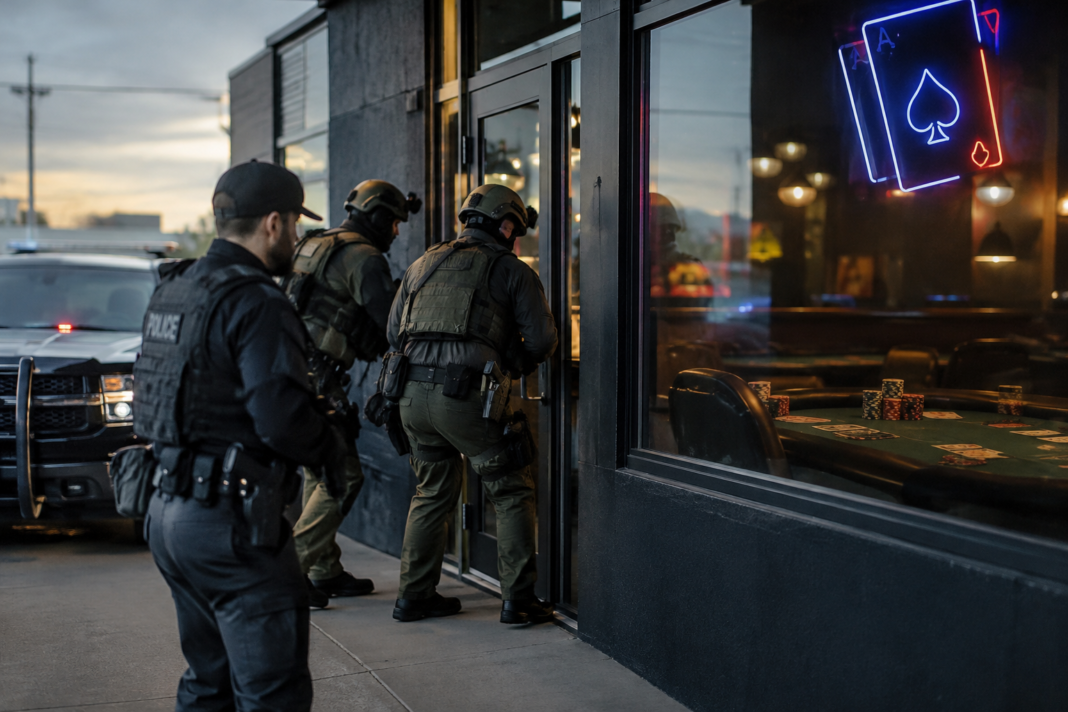 Texas : la police ferme le 101 Poker Club, un raid qui relance la traque des jeux illégaux